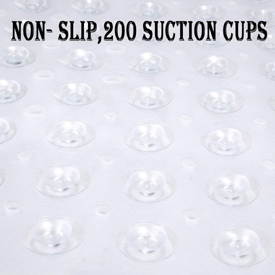 Plastic Waved Bath Mat (Multicolour, Standard size) - Image 3