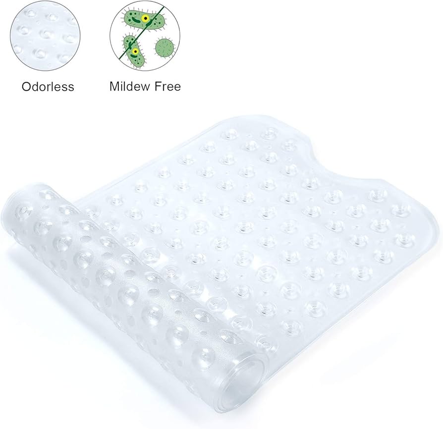 Plastic Waved Bath Mat (Multicolour, Standard size) - Image 4