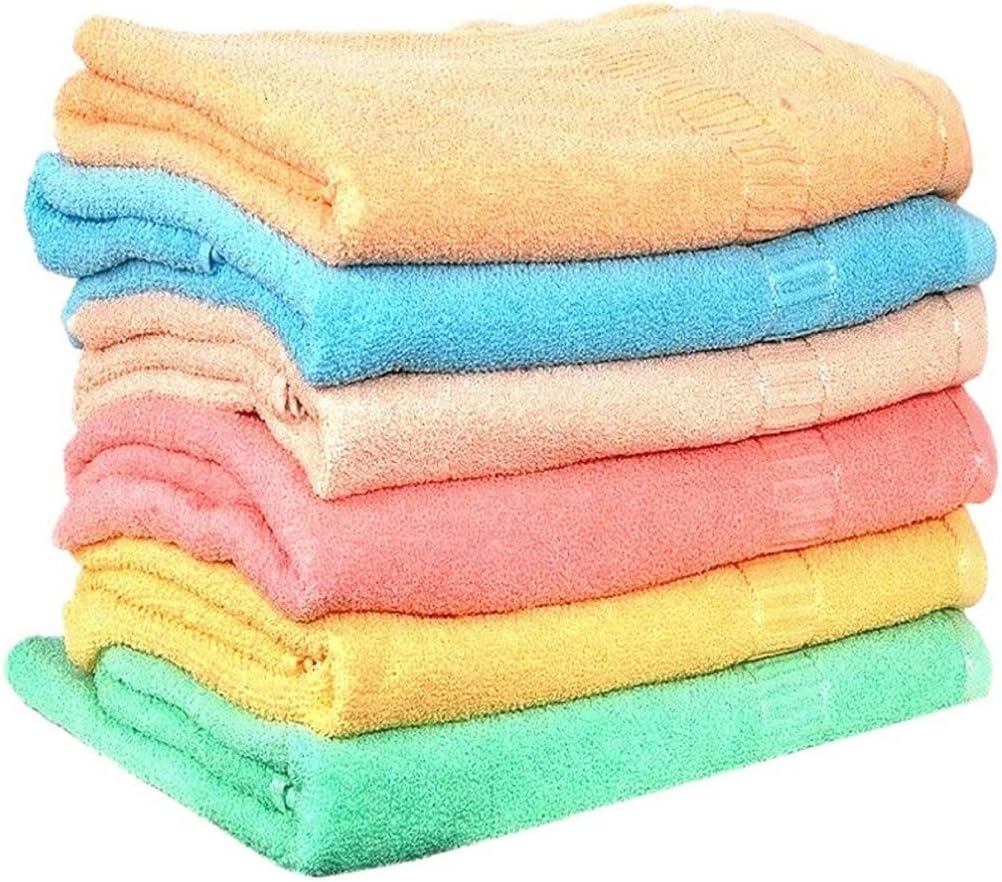 Hand Towel 450 GSM, Multicolour Ultra Soft and Super Absorbent (Set of 6) - Image 3