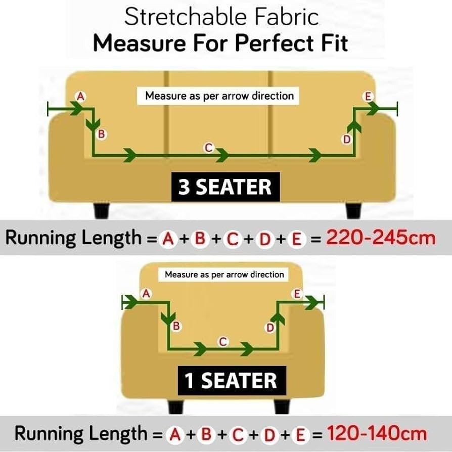 Velvet Sofa Cover 3 Seater and 2 Seater Fully Covered Universal 5 Seater Sofa Cover Non-Slip Sticky Elastic Stretchable Sofa Set Slipcover Protector for (3+1+1 Seater), Wine - Image 4