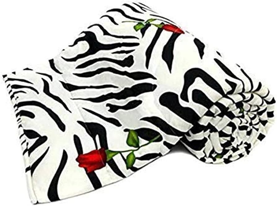 Super Soft Reversible Design Dohar I AC Blanket I Blanket for All Season I Gifting (Double, White - Zebra) - Image 2