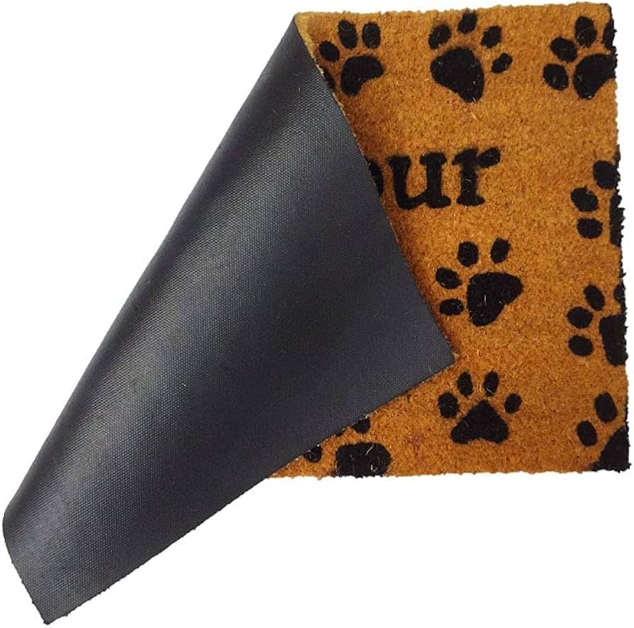 Wipe Your Paws Theme for Main Entrances of Home Office School Institutions 45 X75 CM with Rubber Backing Large Size for All Homes Set of 1 - Image 3