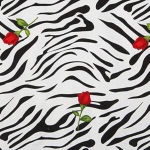 Super Soft Reversible Design Dohar I AC Blanket I Blanket for All Season I Gifting (Double, White - Zebra)