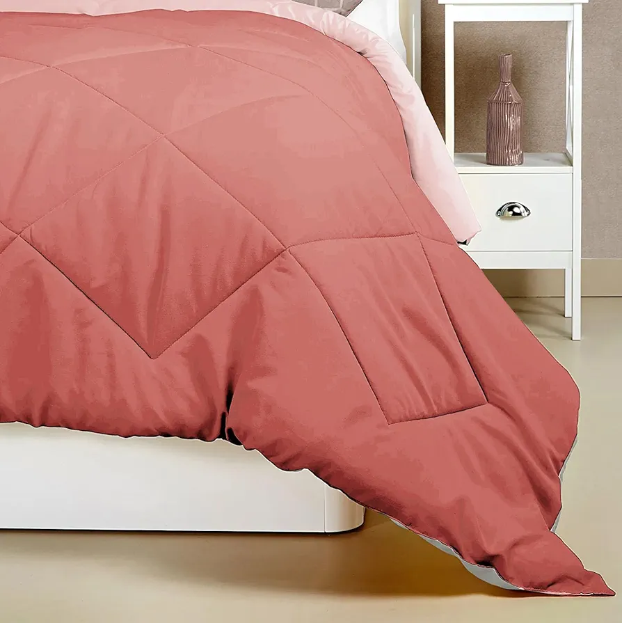 220 GSM Solid Plain Reversible Summer (Candy Pink) - Image 4