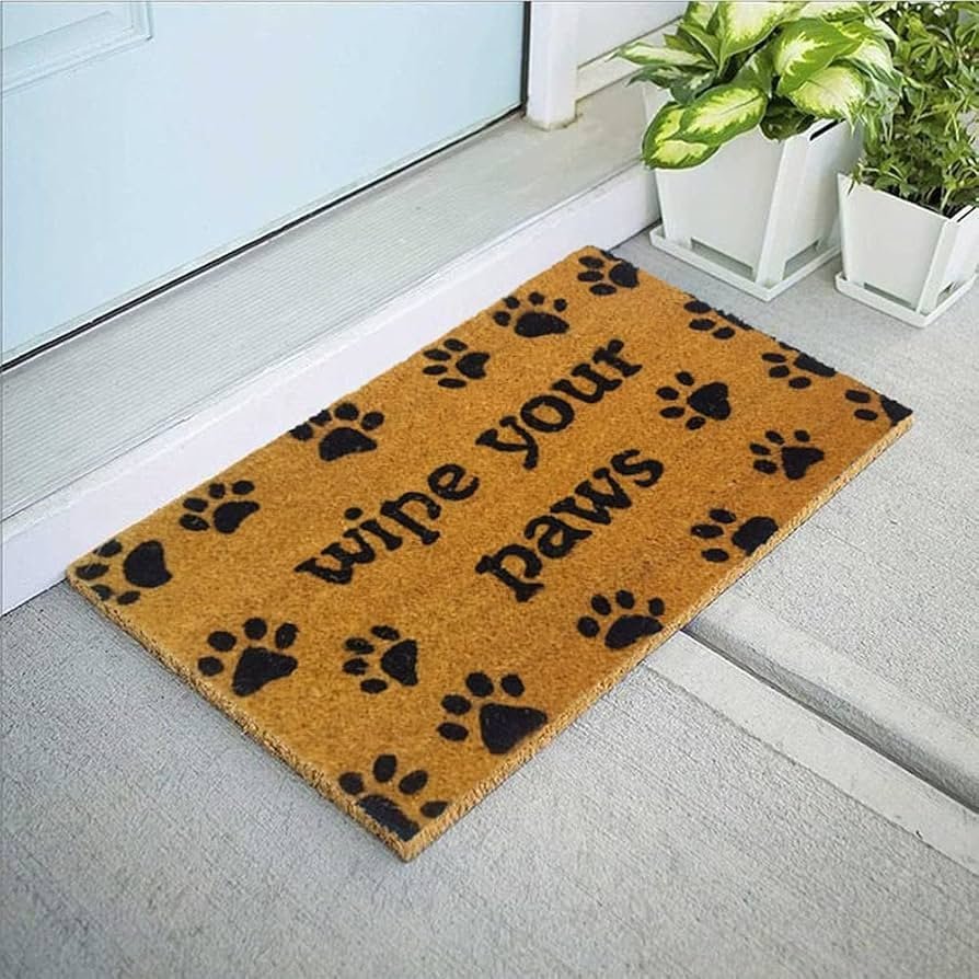 Wipe Your Paws Theme for Main Entrances of Home Office School Institutions 45 X75 CM with Rubber Backing Large Size for All Homes Set of 1 - Image 7