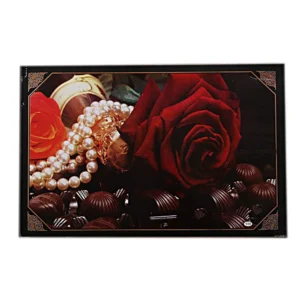 6-Piece Reversible Dining Table Placemat Set | Multicolour PVC | Rectangular | Wedding & Special Occasion Table Decor