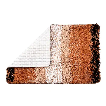 Door Entrance Mat | Anti-Skid Floor Mat for Home | Golden Patta Rainbow Design | Entryway Door Mat, Cream (60x40 cm) - Image 4