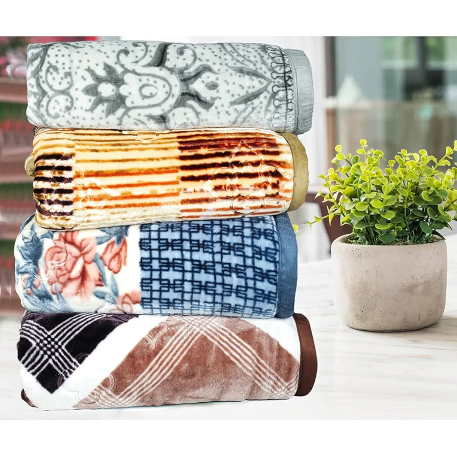 Super Soft Cloudy Printed Single Bed Blanket (Multicolor) - Image 4