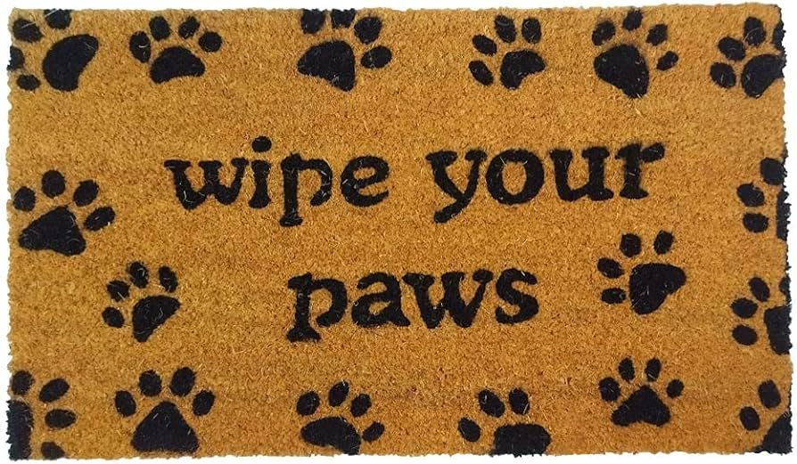 Wipe Your Paws Theme for Main Entrances of Home Office School Institutions 45 X75 CM with Rubber Backing Large Size for All Homes Set of 1 - Image 6