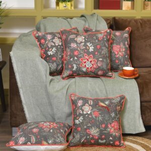 Cushion & Cushion Cover-20250530T051009Z-1-001Cushion & Cushion CoverCotton Cushion Covers Set of 5_ 16x16 Inches_ Pink Flowers _