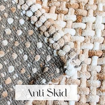 Anti-Slip Cotton Polyester Blend Bathroom Mat (40x60 cm) - Water-Absorbent Floor Mat for Home & Doorway - Image 6