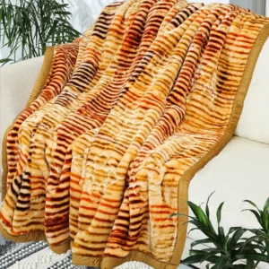 Super Soft Cloudy Printed Single Bed Blanket (Multicolor)