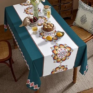 Diamond (60*90 / 6 Seater) Printed Dinning - Multi