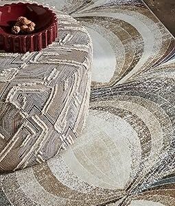 Modern Silk-Look Carpet – 3x5 ft, Soft Premium Quality, High-Density, for Living Room, Bedroom & Hall