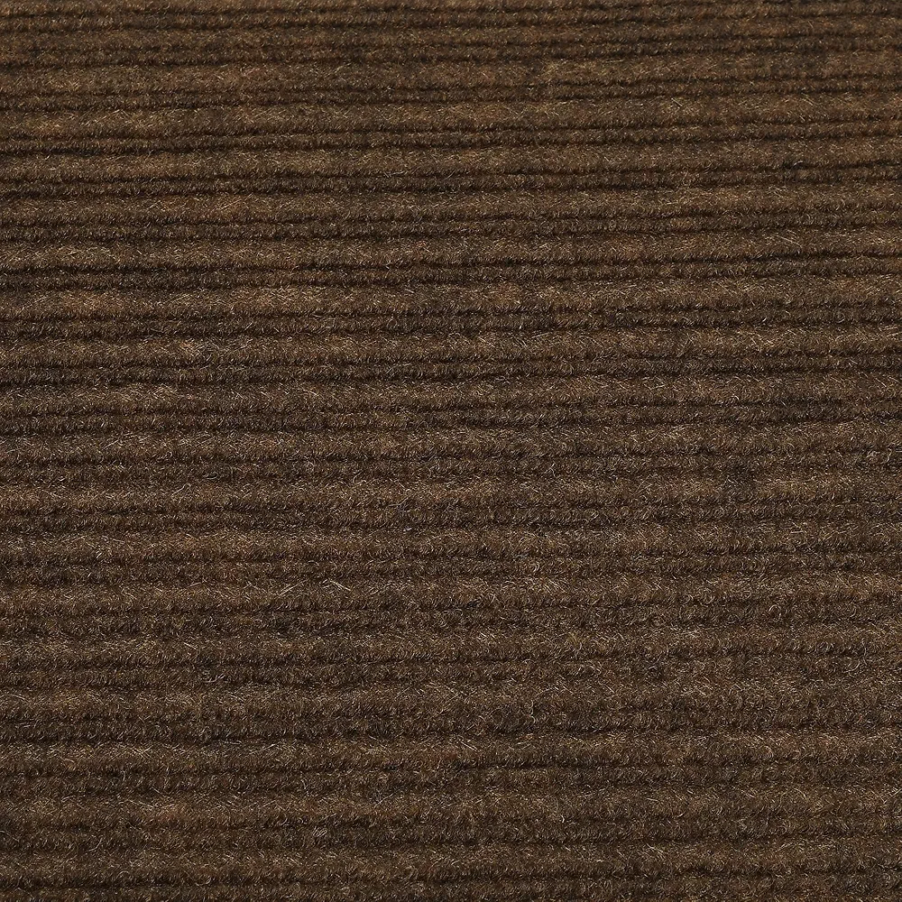 Anti-Slip 2 Pieces Microfiber Door Mat | Soft & Durable Handmade Mats with Rubber Backing (14"x23", Grey & Brown) - Image 5